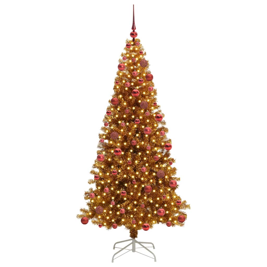 Christmas Tree Gold 180 cm PET