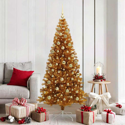 Christmas Tree Gold 180 cm PET