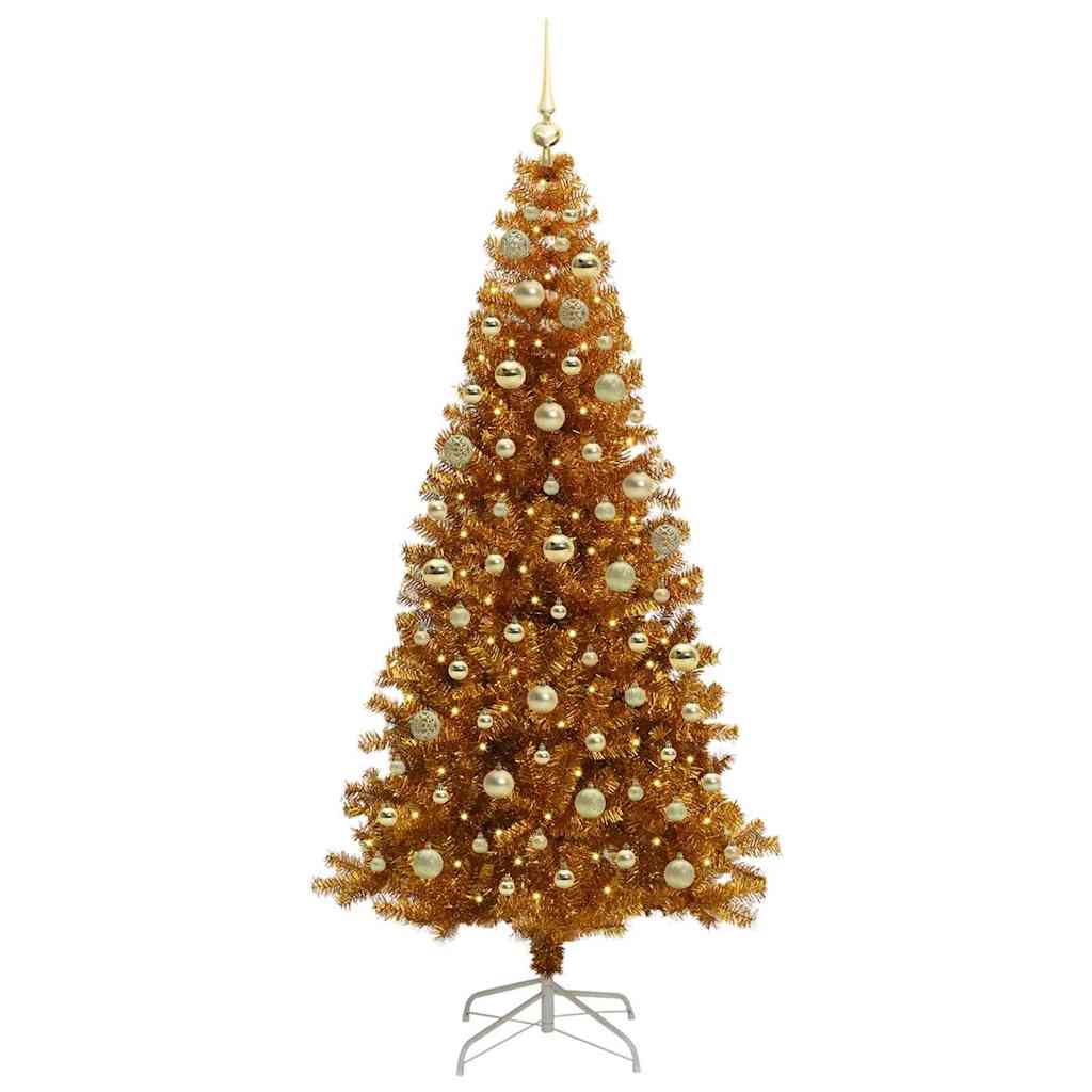 Christmas Tree Gold 180 cm PET