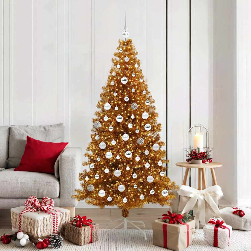 Christmas Tree Gold 180 cm PET