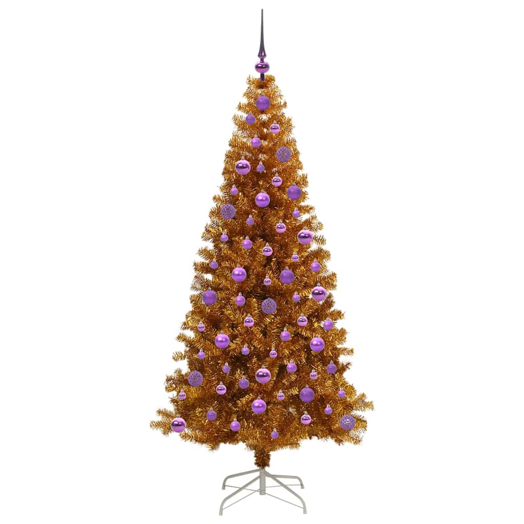 Christmas Tree Gold 180 cm PET