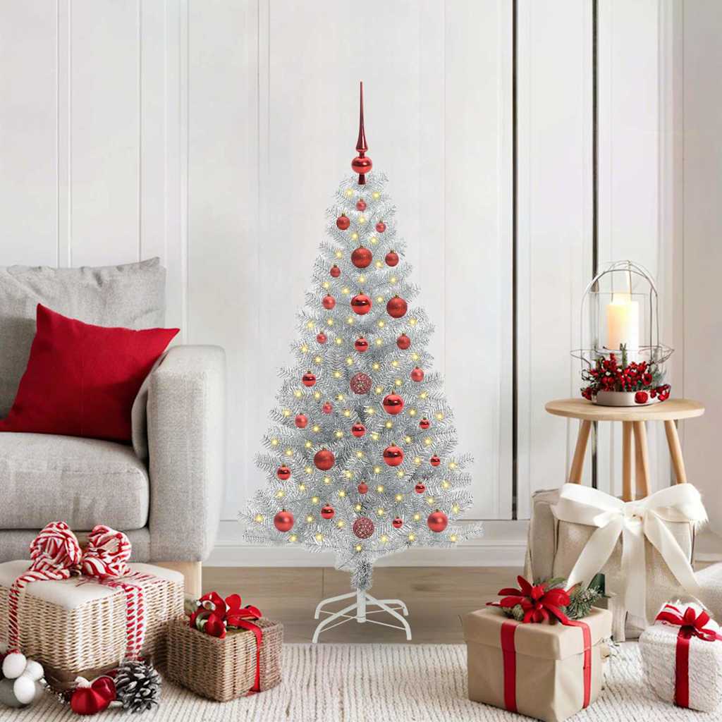 Christmas Tree Silver 120 cm PET