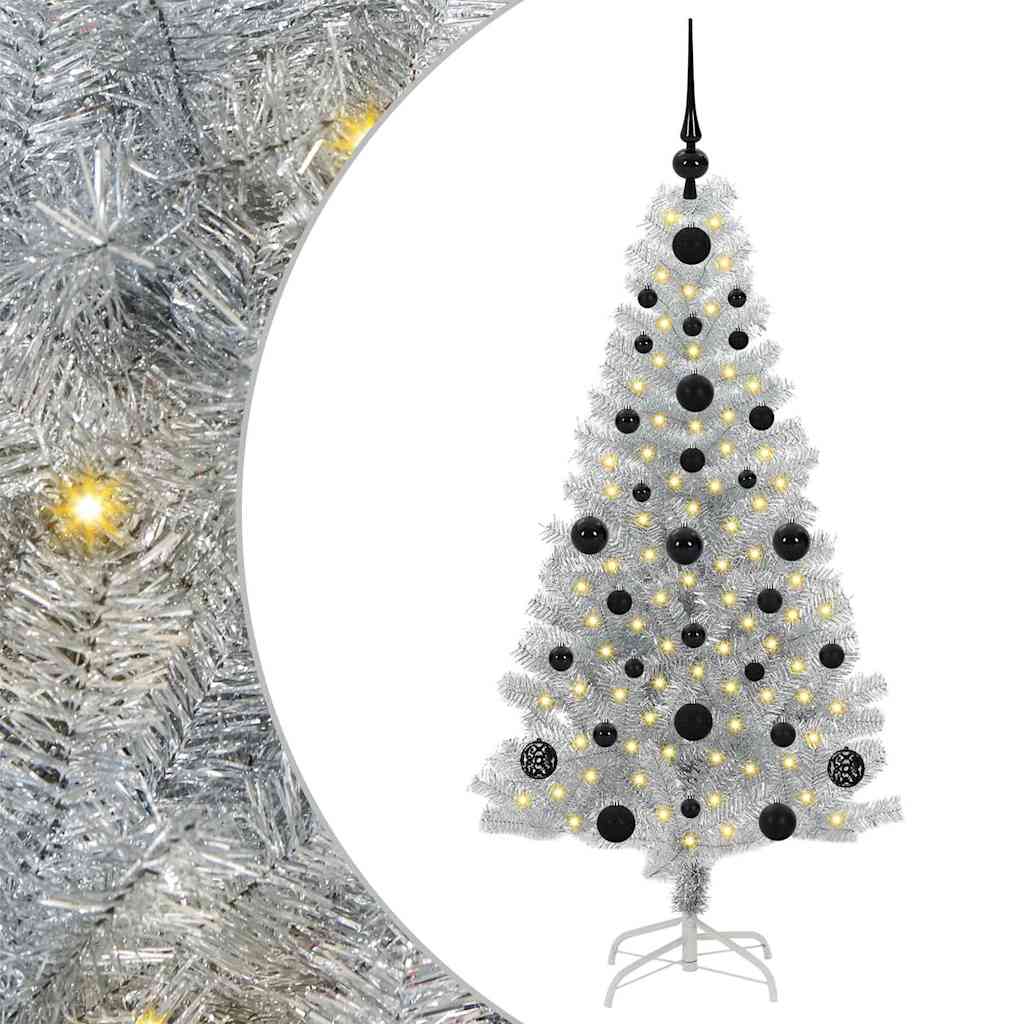 Christmas Tree Silver 120 cm PET