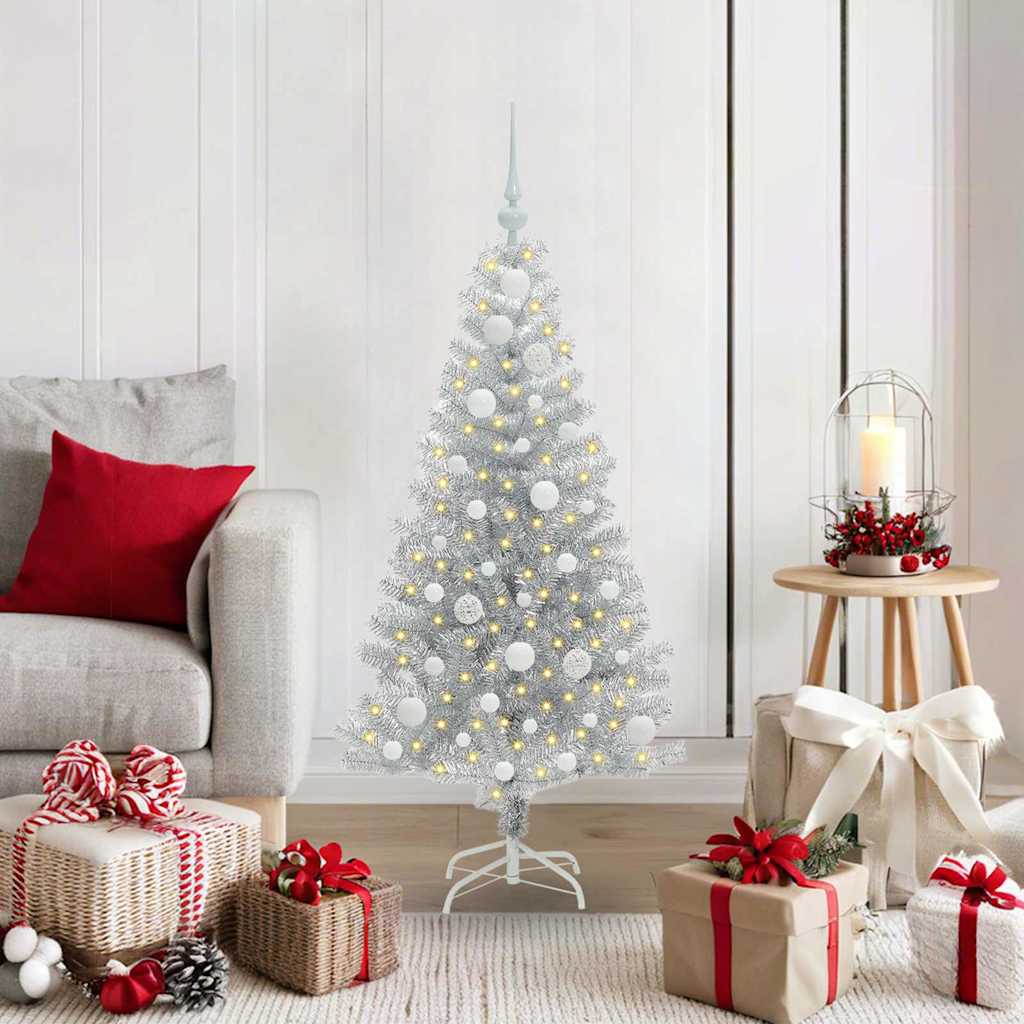 Christmas Tree Silver 120 cm PET