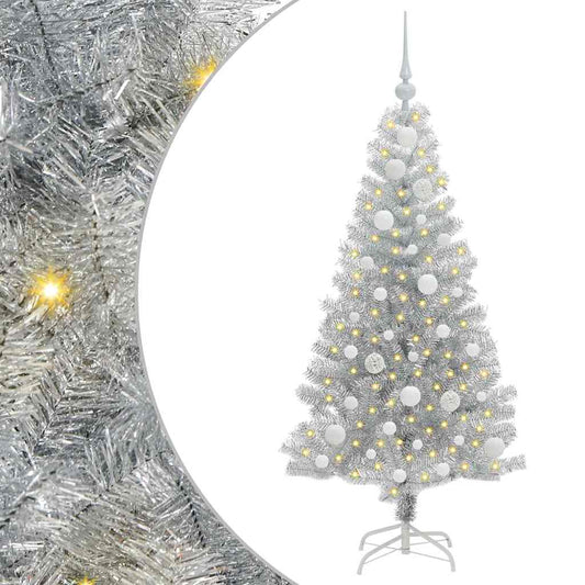 Christmas Tree Silver 120 cm PET