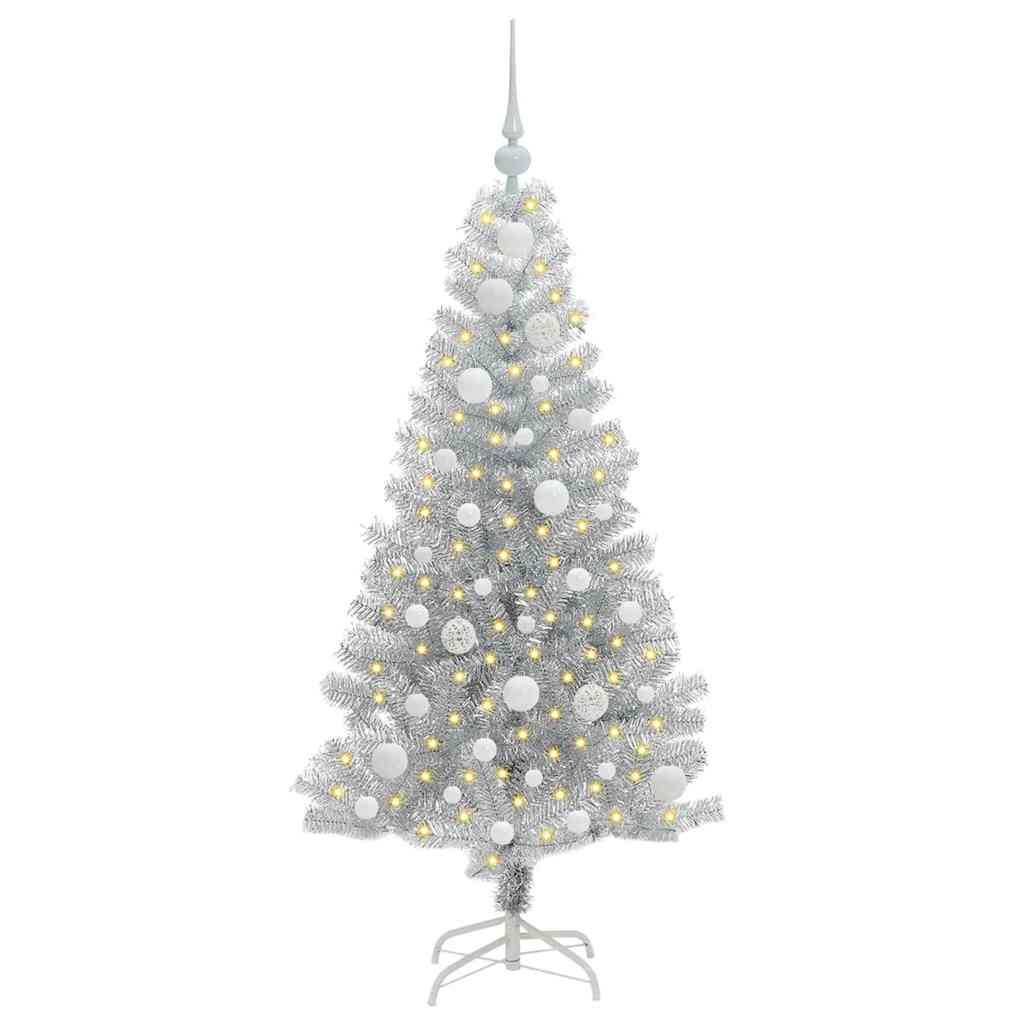 Christmas Tree Silver 120 cm PET