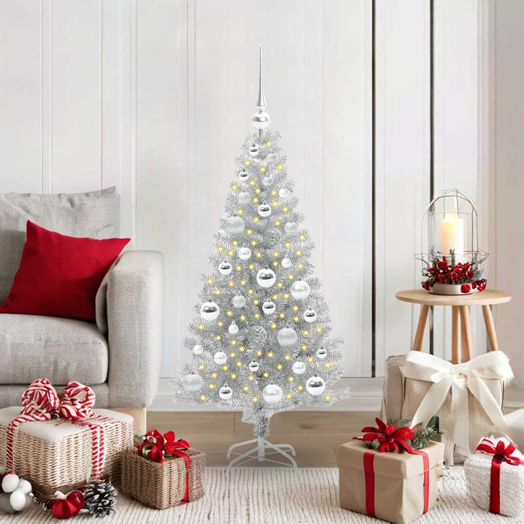 Christmas Tree Silver 120 cm PET