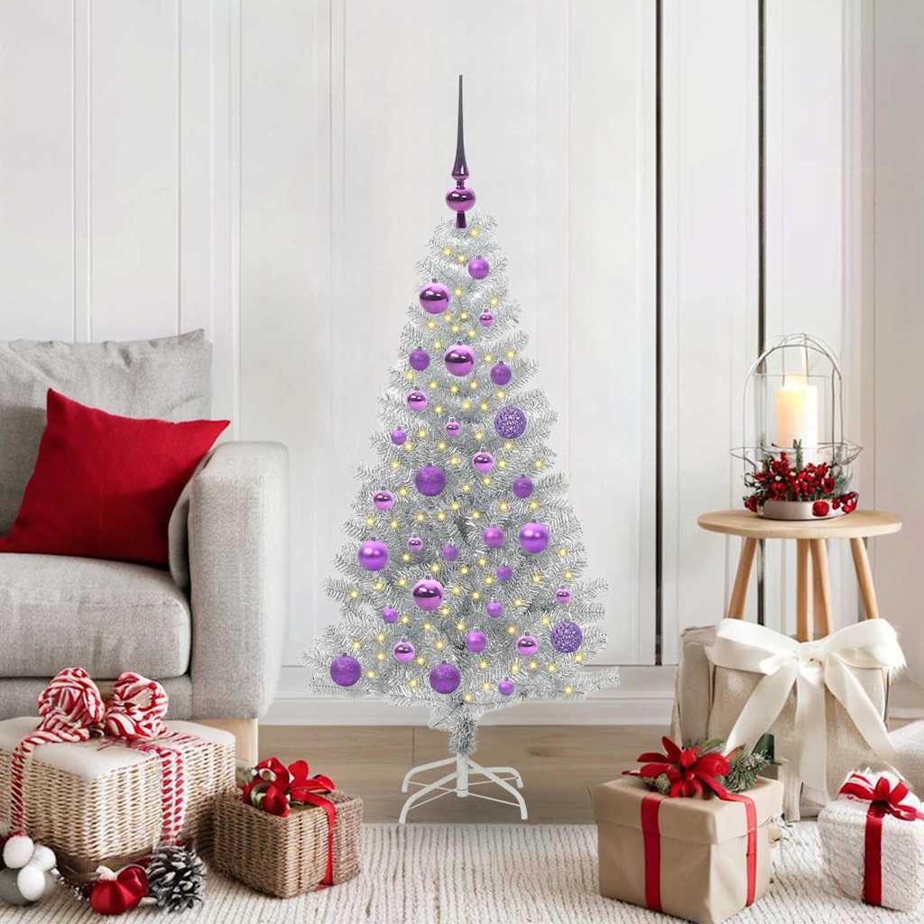 Christmas Tree Silver 120 cm PET