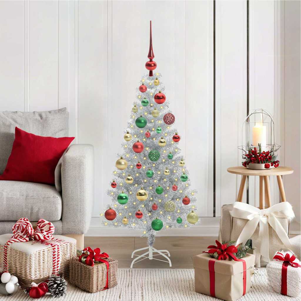 Christmas Tree Silver 120 cm PET