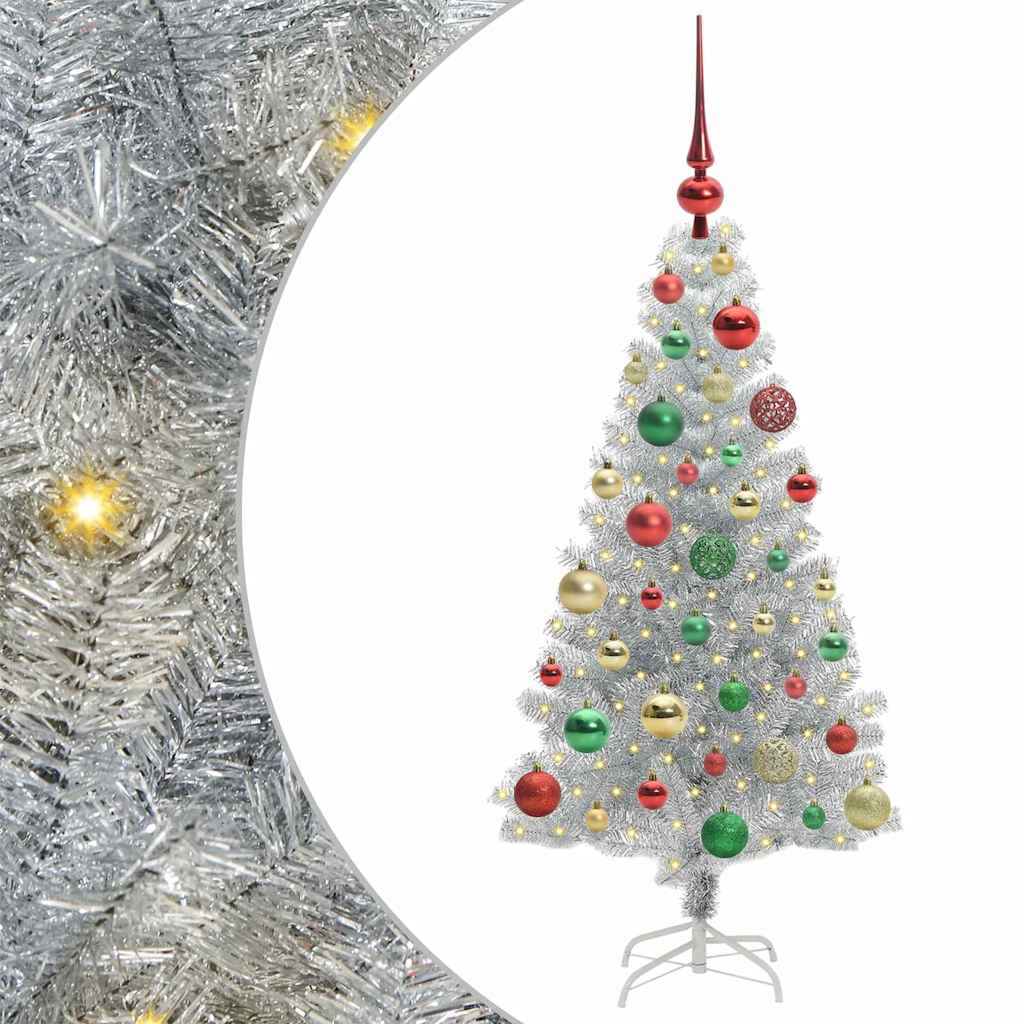 Christmas Tree Silver 120 cm PET