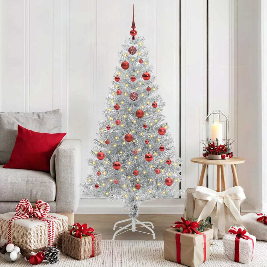 Christmas Tree Silver 150 cm PET