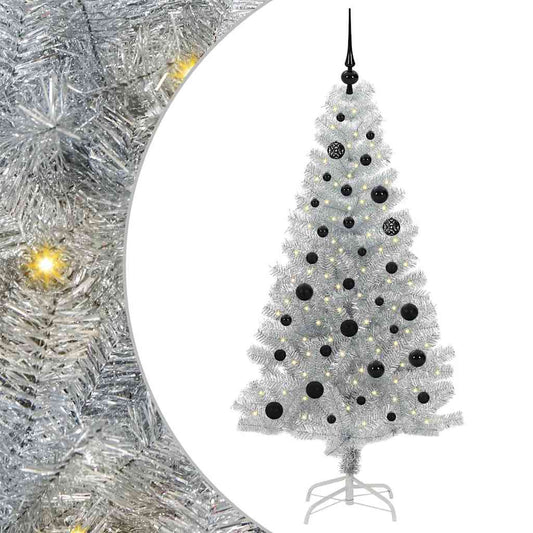 Christmas Tree Silver 150 cm PET