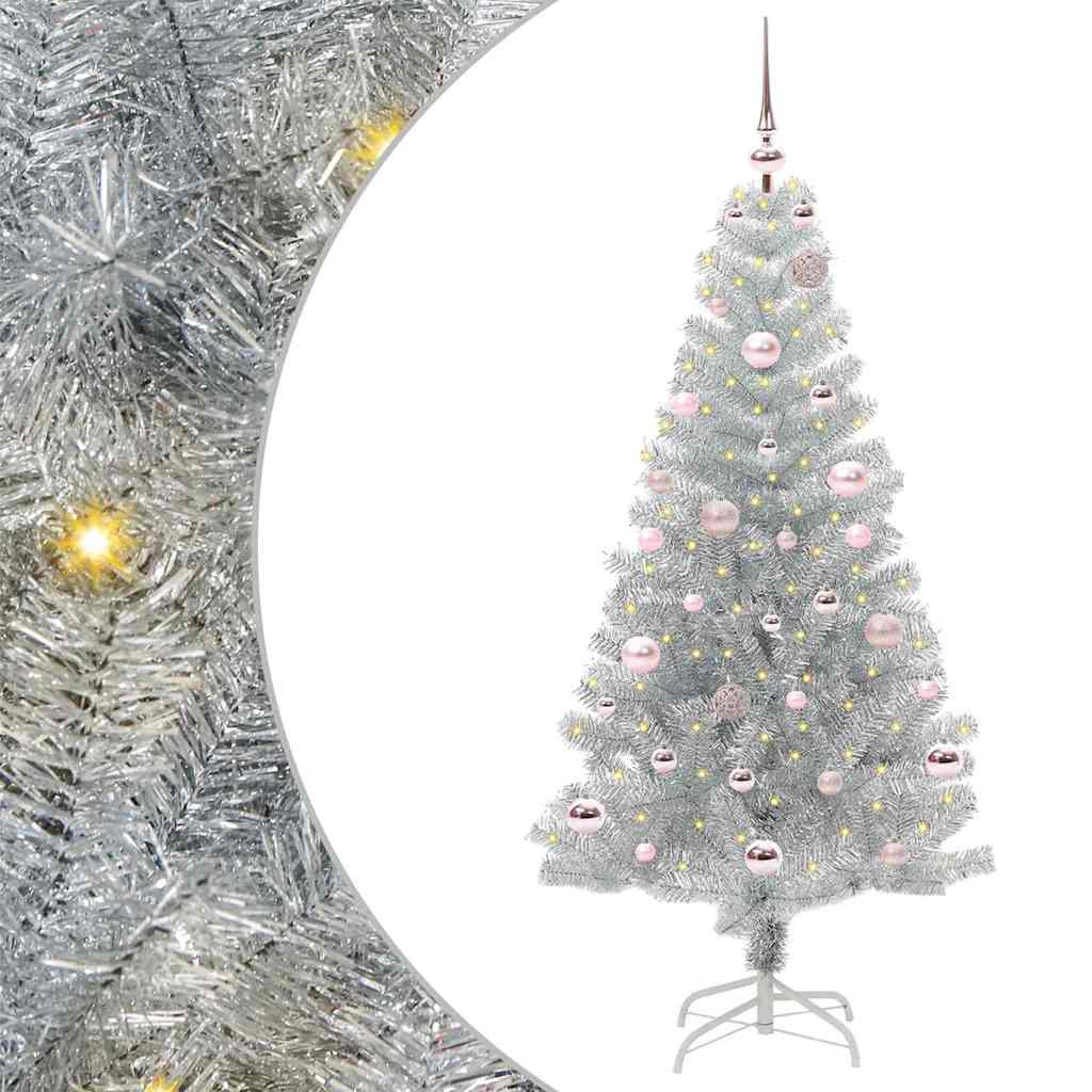 Christmas Tree Silver 150 cm PET