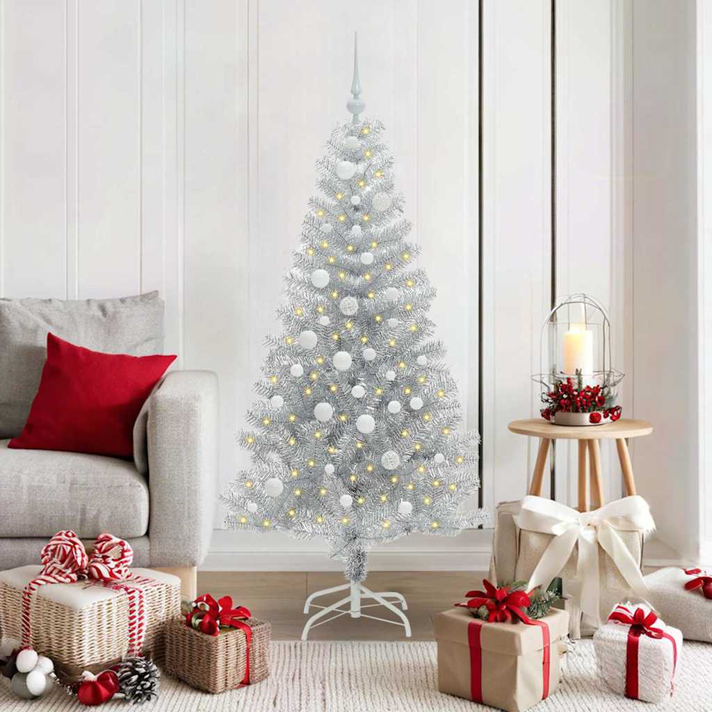 Christmas Tree Silver 150 cm PET