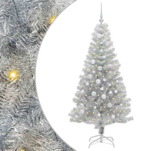 Christmas Tree Silver 150 cm PET