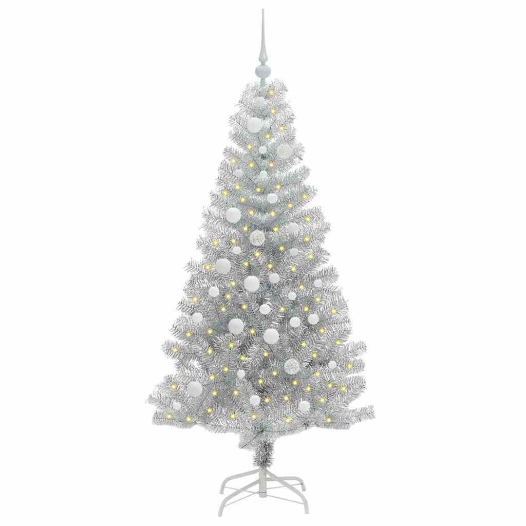 Christmas Tree Silver 150 cm PET