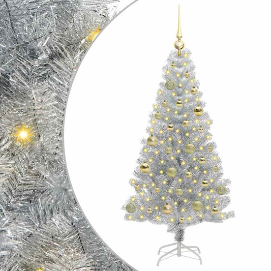 Christmas Tree Silver 150 cm PET