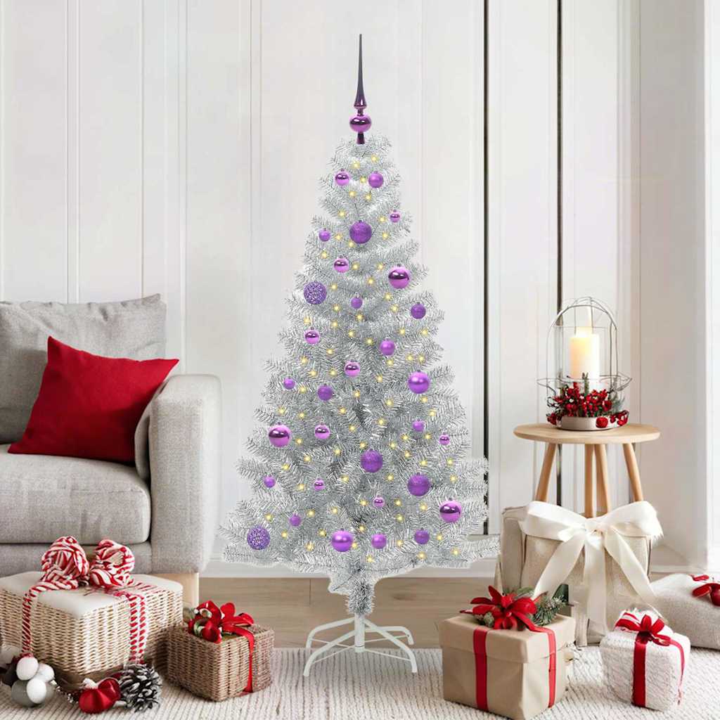 Christmas Tree Silver 150 cm PET