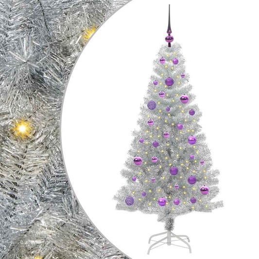 Christmas Tree Silver 150 cm PET