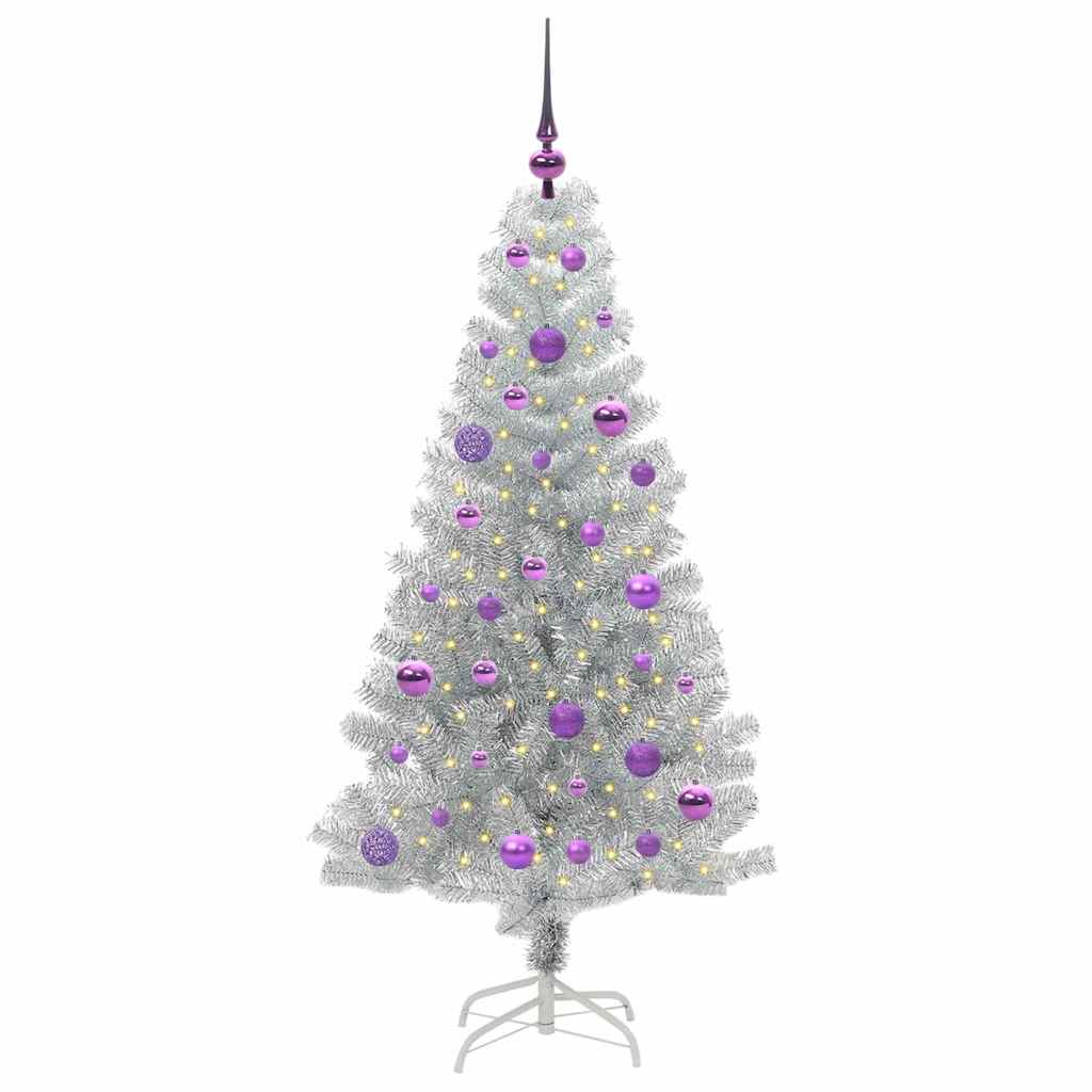 Christmas Tree Silver 150 cm PET