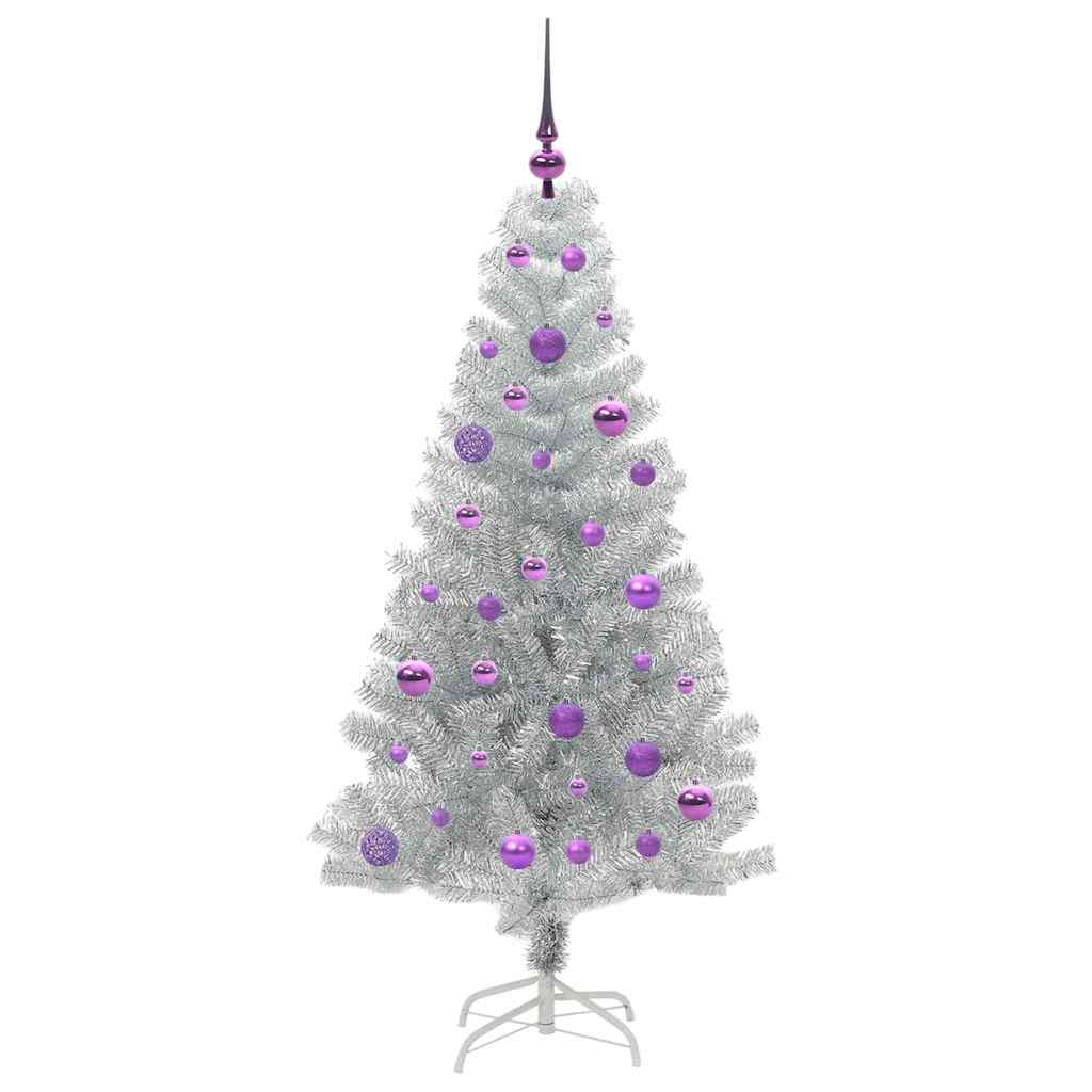 Christmas Tree Silver 150 cm PET