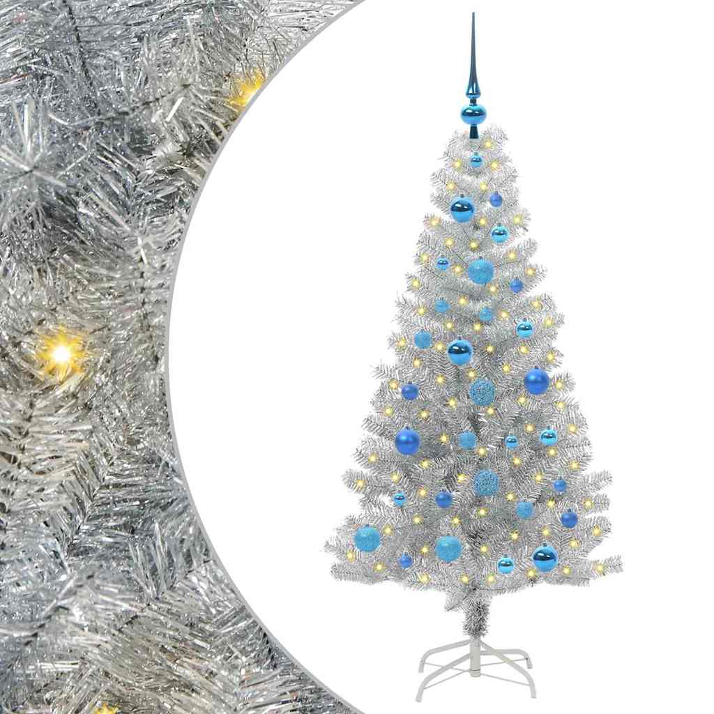 Christmas Tree Silver 150 cm PET