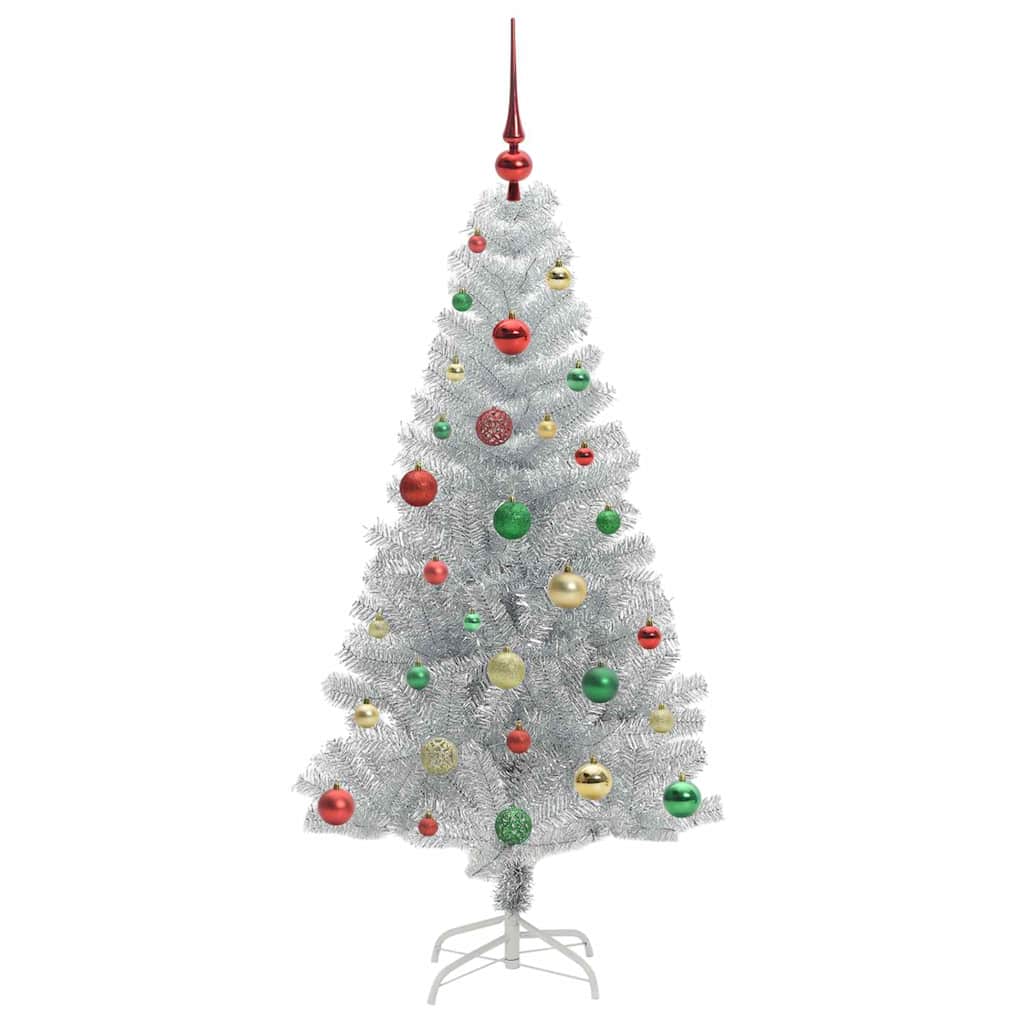 Christmas Tree Silver 150 cm PET