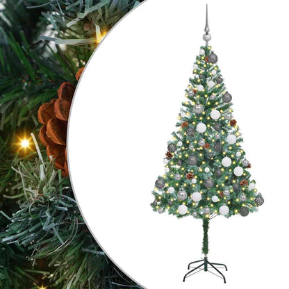 Artificial Christmas Tree Green 70.87 in PVC and Steel