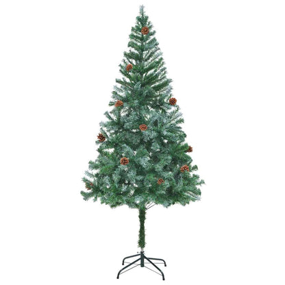 Artificial Christmas Tree Green 70.87 in PVC and Steel