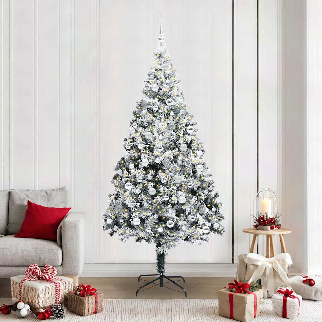 Artificial Christmas Tree White 210 cm