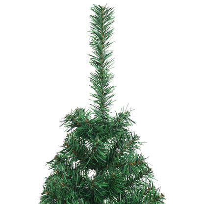 Artificial Pre-lit Christmas Tree Green 120 cm PVC