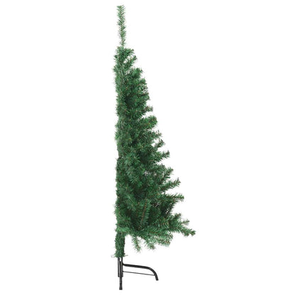 Artificial Pre-lit Christmas Tree Green 150 cm PVC