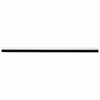 Screw-on Door Brush Seals 6 pcs White 100 cm Aluminium Alloy