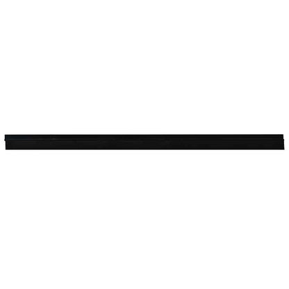 Self-adhesive Door Brush Seals 2 pcs Black 100 cm