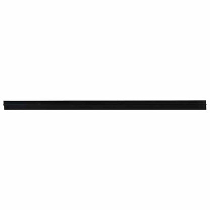 Self-adhesive Door Brush Seals 12 pcs Black 100 cm
