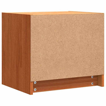 Bedside Tables 2 pcs Wax Brown 40 x 30.5 x 35.5 cm Pine Wood