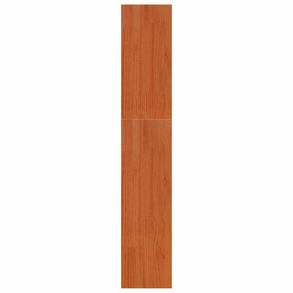 Book Cabinet Wax Brown 80 x 30 x 167.5 cm Solid Pine Wood