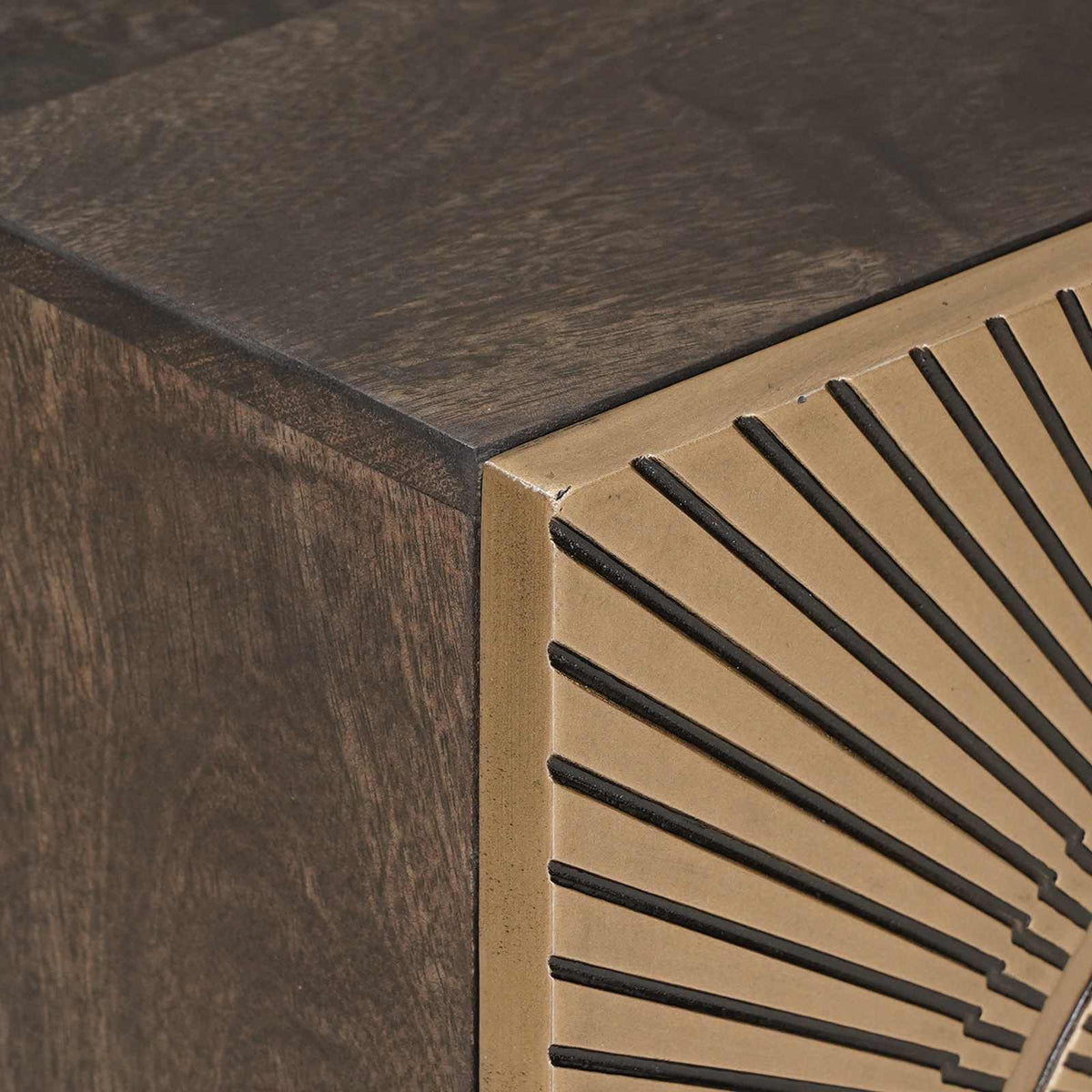 Handmade Bedside Cabinet Coffee Brown 40 x 30 x 50 cm