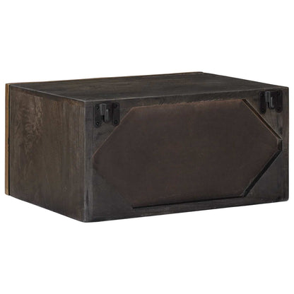 Handmade Bedside Cabinet Coffee Brown 40 x 30 x 20 cm