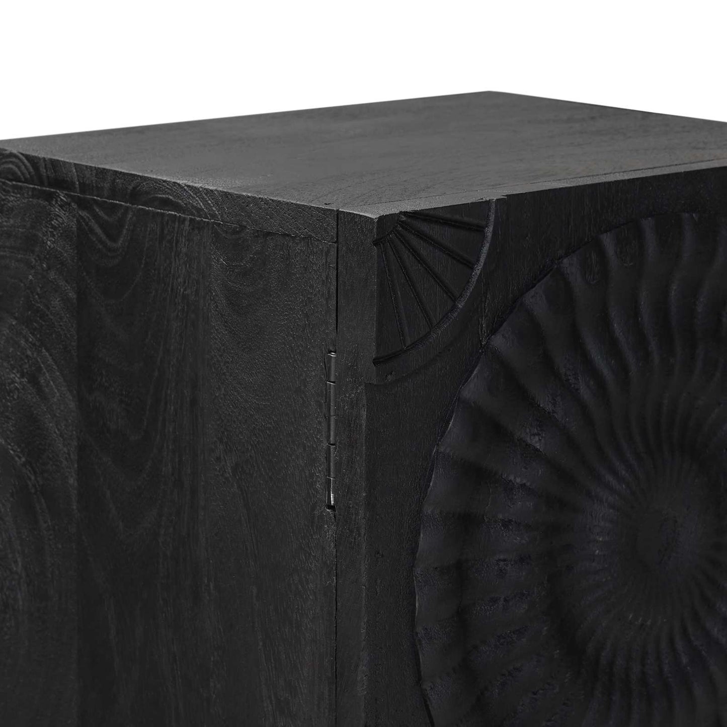 Highboard Black 35 x 30 x 120 cm