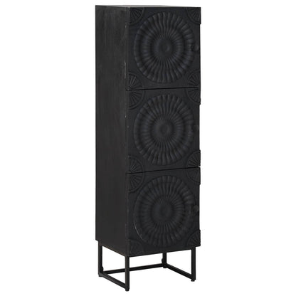 Highboard Black 35 x 30 x 120 cm