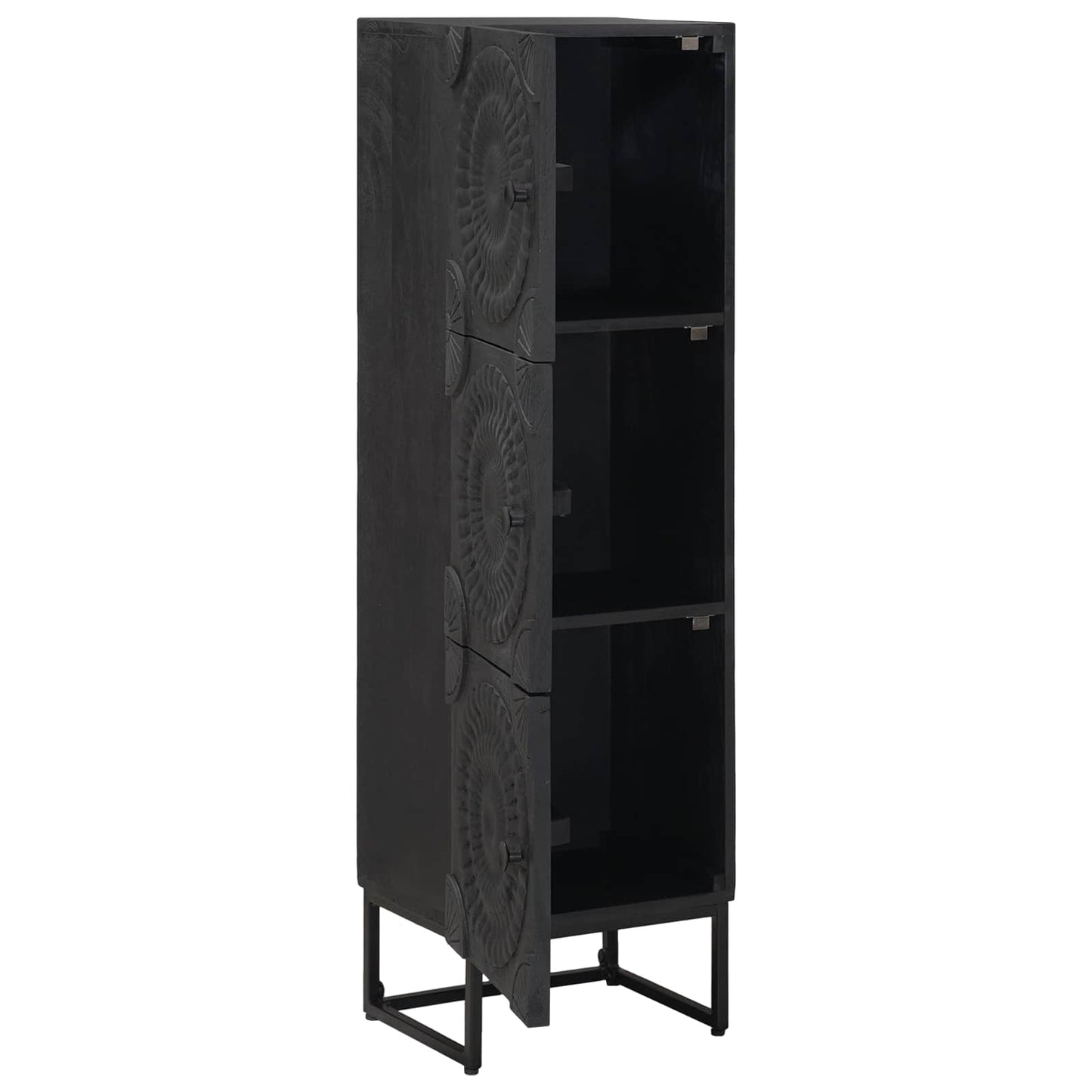 Highboard Black 35 x 30 x 120 cm