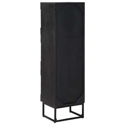 Highboard Black 35 x 30 x 120 cm