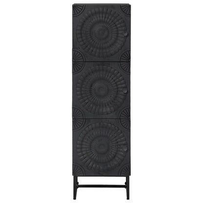 Highboard Black 35 x 30 x 120 cm
