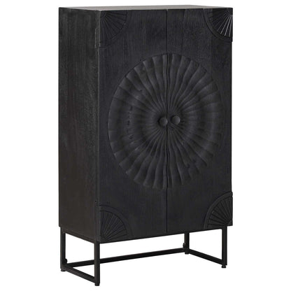 Highboard Black 55 x 30 x 95 cm