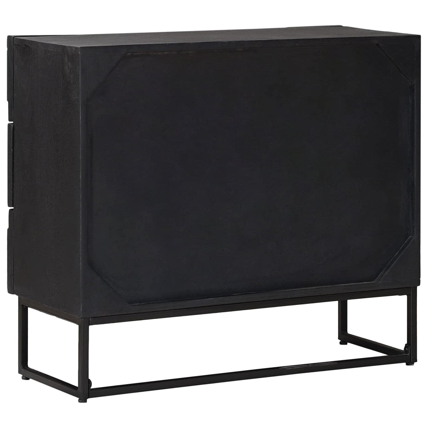 Drawer Cabinet with Drawer Black 75 x 30 x 65 cm