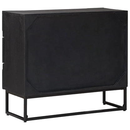Drawer Cabinet with Drawer Black 75 x 30 x 65 cm