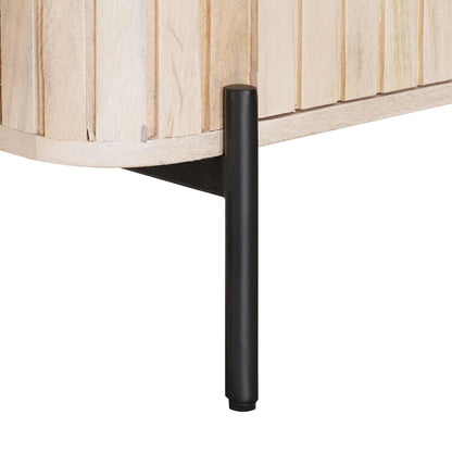 Sideboard 105 x 30 x 65 cm Solid Mango Wood and Engineered Wood