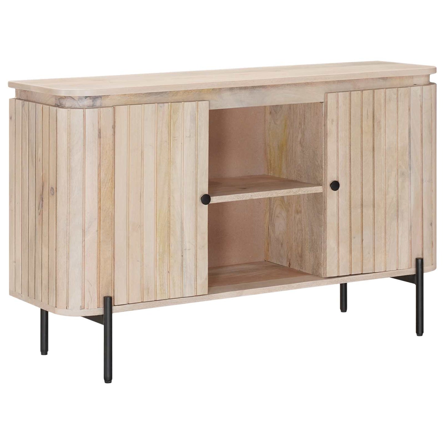 Sideboard 105 x 30 x 65 cm Solid Mango Wood and Engineered Wood