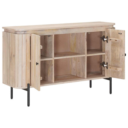 Sideboard 105 x 30 x 65 cm Solid Mango Wood and Engineered Wood